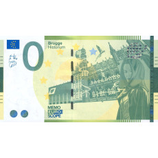 0 Euro biljet Historium Brugge